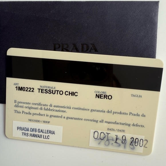 Prada Black Nylon Key Case - Picture 5 of 6